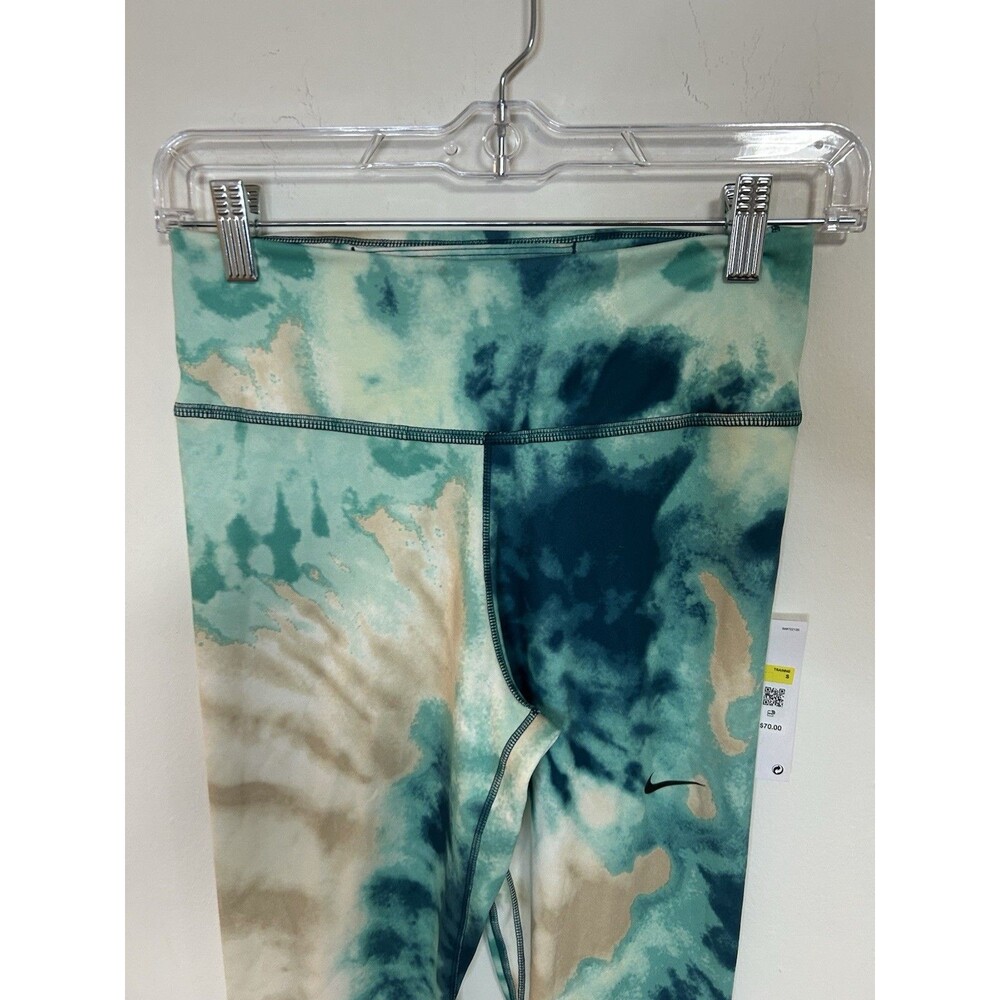 Nike Women’s Dri-Fit Tie Dye Leggings Small | High Rise Training NWT - Picture 3 of 9